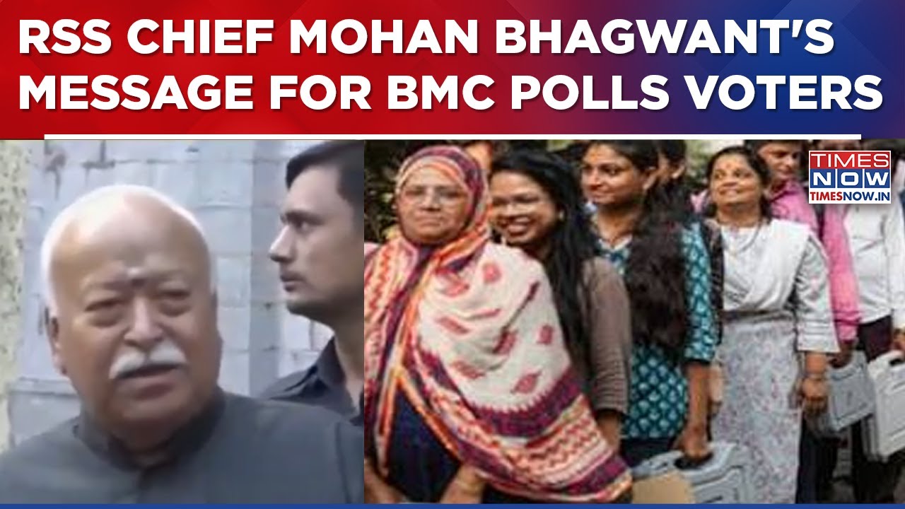 Maharashtra Votes In High-Stakes Civic Polls; What’s RSS Chief Mohan Bhagwat’s Message For Voters?