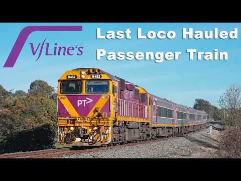 V/Lines Last Locomotive Hauled Passenger Train