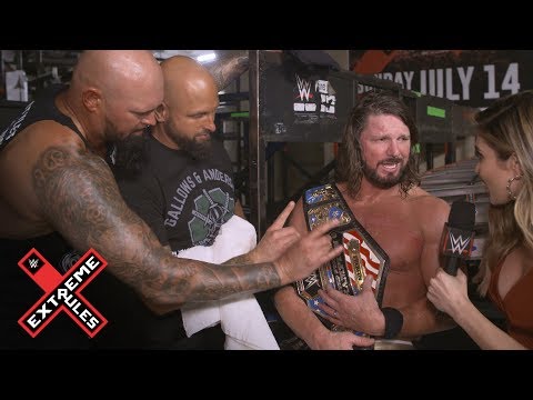 AJ Styles revels in his United States Championship victory: WWE Exclusive, July 14, 2019