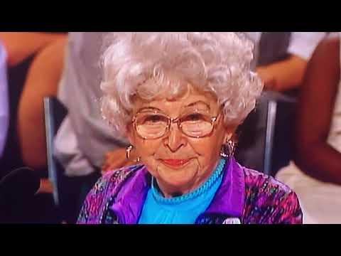 Funny Elderly Woman On Judge Judy