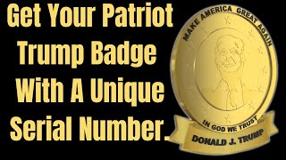 Trump Gold Badge -((IMPORTANT ALERT 2024!)-TRUMP BADGE – Certified Patriot - Trump Badge Review!!