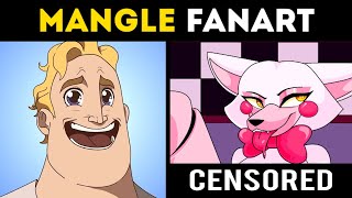 Mangle Fanart Mr Incredible Becoming Canny Animation Fnaf Full