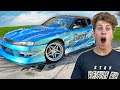 Ben azelart reacts to my drift car 100mph drifting