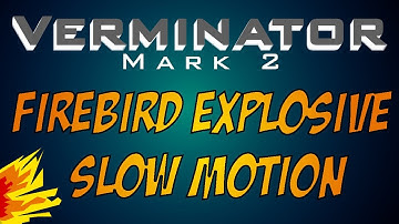 Verminator mark 2 | FireBird Explosive Targets | Slow Motion!