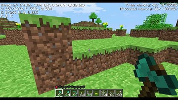 Minecraft Java Edition Infdev 20100320