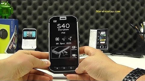 CAT S40 Hard reset, Factory Reset & Password Recovery