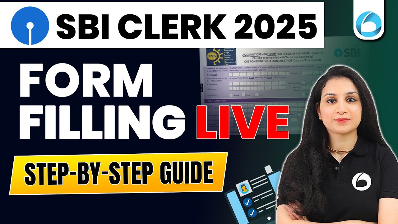 SBI Clerk Form Filling 2025 | Live & Step-by-Step Guide | Mistakes to Avoid | Oliveboard