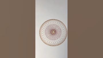 “Spirograph Magic: Easy Art Hacks!” #shorts #spirograph