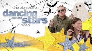 a halloween surprise in the ellen staffs dancing with the stars recap