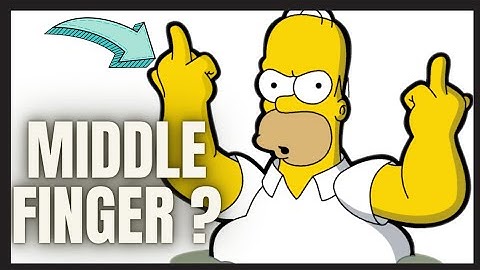 Why Do Cartoon Characters Only Have Four Fingers ?