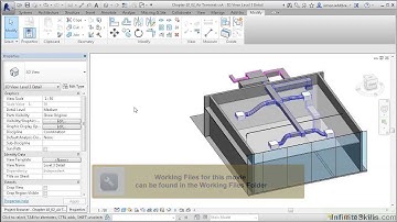 Revit MEP 2014 Tutorial | Air Terminals And Mechanical Equipment