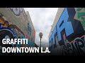Roller graffiti blockbuster style  more in downtown la