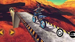 IMPOSSIBLE BIKE BMX TRACKS STUNT 3D #Dirt Motor Bike Racing Game #Bike Games To Play #Games Download screenshot 4