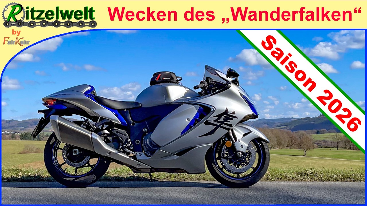 Auswintern der GSX 1300 R Hayabusa