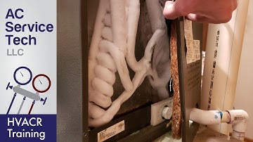 Frozen Evap Coil, Troubleshooting Using the Refrigerant Charge Measurements!
