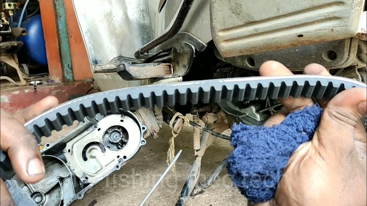 HOW TO REPLACE HONDA ACTIVA BELT, BELT CHANGE IN ACTIVA OLD MODAL & ALL