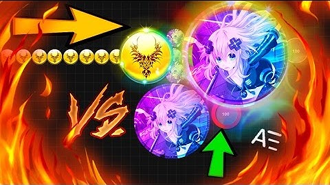 Alis.io-100k MASS SELF-FEED-INSANE LINESPLIT-Uni VS Yhitta ???-AGAR.IO-ALIS.IO-GOTA.IO-