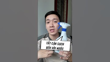 Dùng chai Tẩy cặn canxi chuyên dụng sẽ làm vòi sạch và bền hơn #taycancanxi #taycancanxibeecok