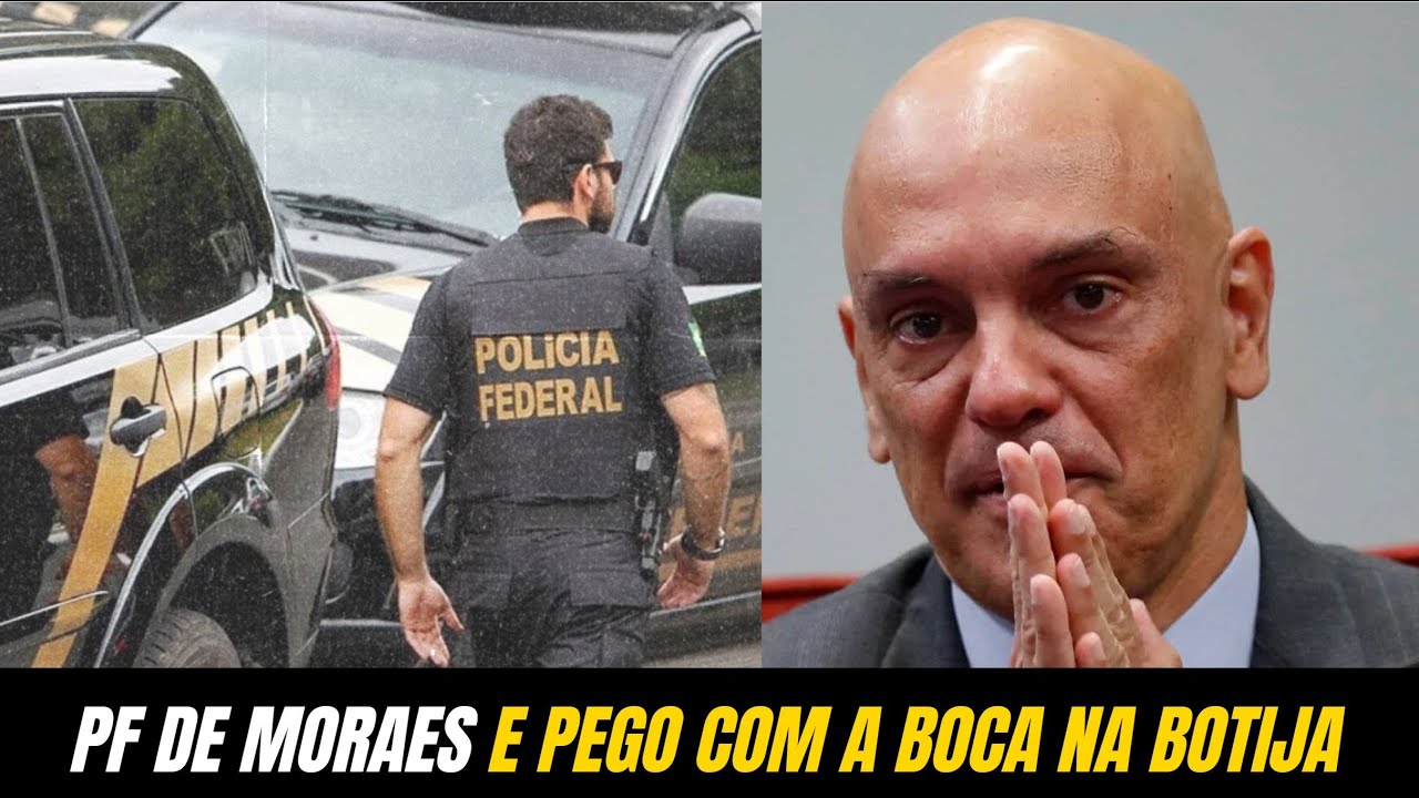 A CASA CAIU! MORAES SURTA COM REVELAÇÃO DE COMO A PF ATUAVA NOS BASTIDORES SEGUNDO SEU COMANDO