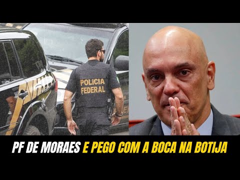 A CASA CAIU! MORAES SURTA COM REVELAÇÃO DE COMO A PF ATUAVA NOS BASTIDORES SEGUNDO SEU COMANDO