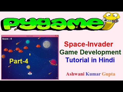 Space -Invader Game Development Tutorial in Python using Pygame Library ...