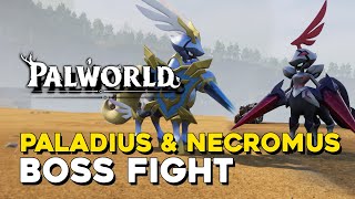 Palworld Necromus & Paladius Boss Fight