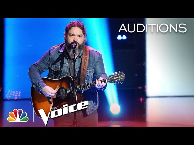 The Voice 2018 Blind Audition - Dave Fenley: Help Me Hold On class=