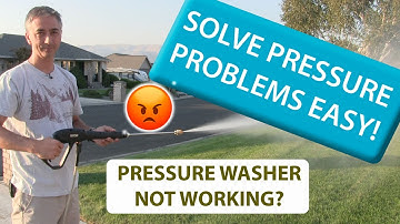 How to Solve the Pressure Washer pressure problems [Legacy Video]