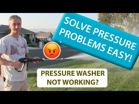 How to Solve the Pressure Washer pressure problems