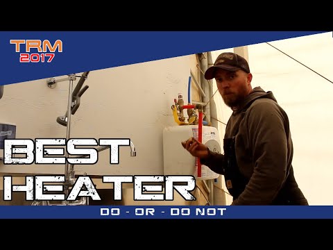 GREENHOUSE HOT WATER Heater Install