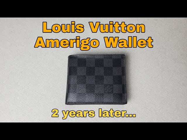Akvarium kandidat Stolt Louis Vuitton Amerigo Wallet Update Review - YouTube