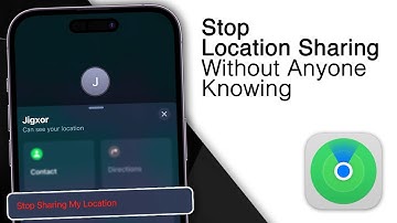 How To Stop Sharing Location On iPhone Without Them Knowing!