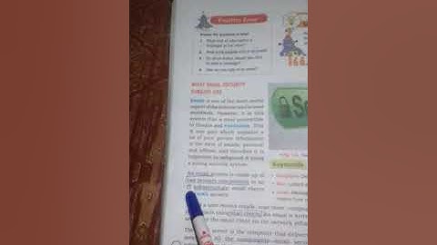 Class 7 Computer Chapter # 7 Internet Topic # What are the Email Security Threats