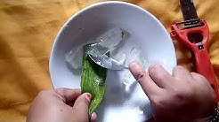 Cara membuat masker lidah buaya simple dan murah - Durasi: 5.30. Cara membuat masker lidah buaya simple dan murah - Durasi: 5.30.