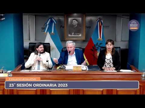 EN VIVO: 23º SESIÓN ORDINARIA 2023