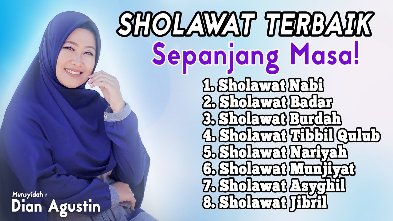 Sholawat Terbaik Sepanjang Masa || Nariyah, Burdah, Badar, Tibbil Qulub, Munjiyat - El Ghoniy