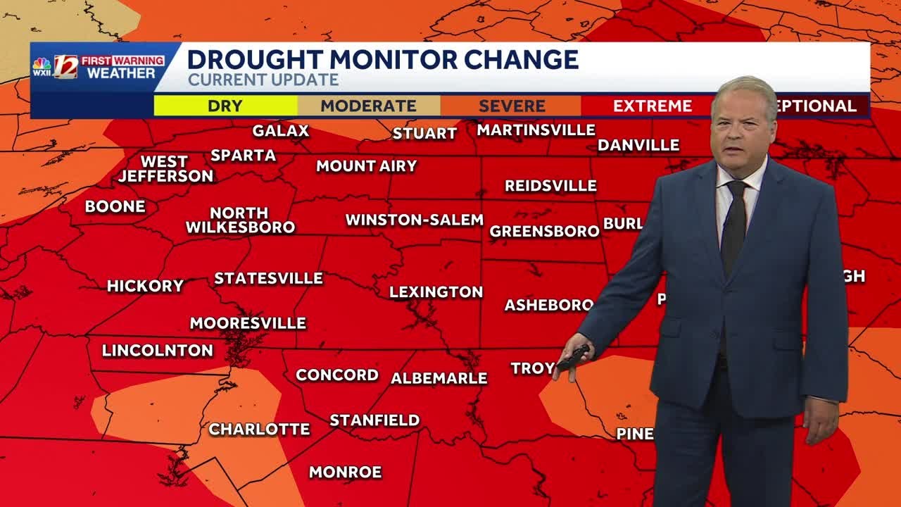 Mainly Dry Days Ahead and a big warmup into the weekend - YouTube