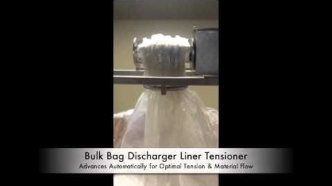 Bulk Bag Discharger Liner Tensioner
