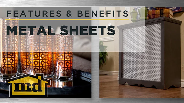 M-D Building Products Metal Sheets Features & Benefits