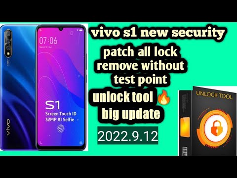 vivo s1 new security all lock remove without test point by unlock tool