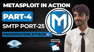 Part-4 | SMTP Enumeration on Metasploit | Port 23 for Beginners Ethical Hacking Tutorial