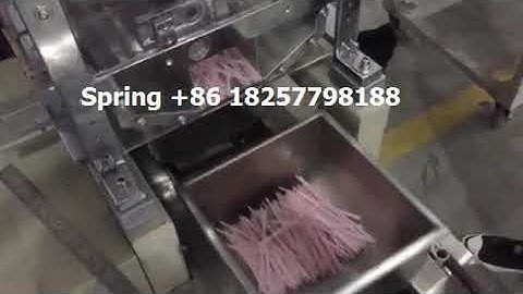 drinking straw automatic counting machine plastic straw counter