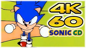 Sonic CD Intro Remastered (4K ULTRA HD 60FPS) NEW 2021
