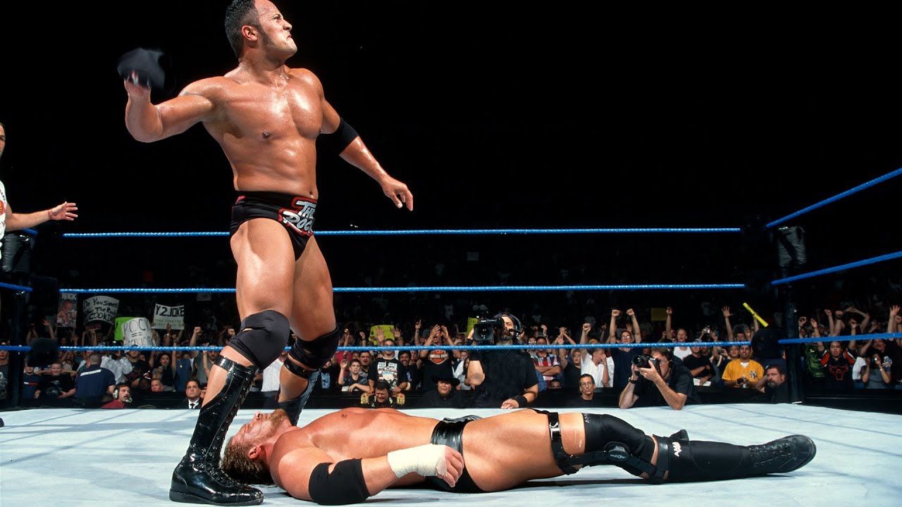 Triple H vs. The Rock – WWE Title Match: SmackDown, Aug. 26, 1999