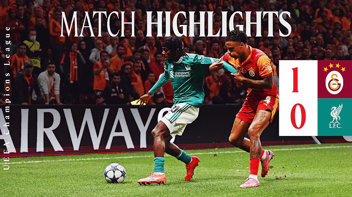 Highlights: Galatasaray 1-0 Liverpool | Reds go down to penalty in Istanbul