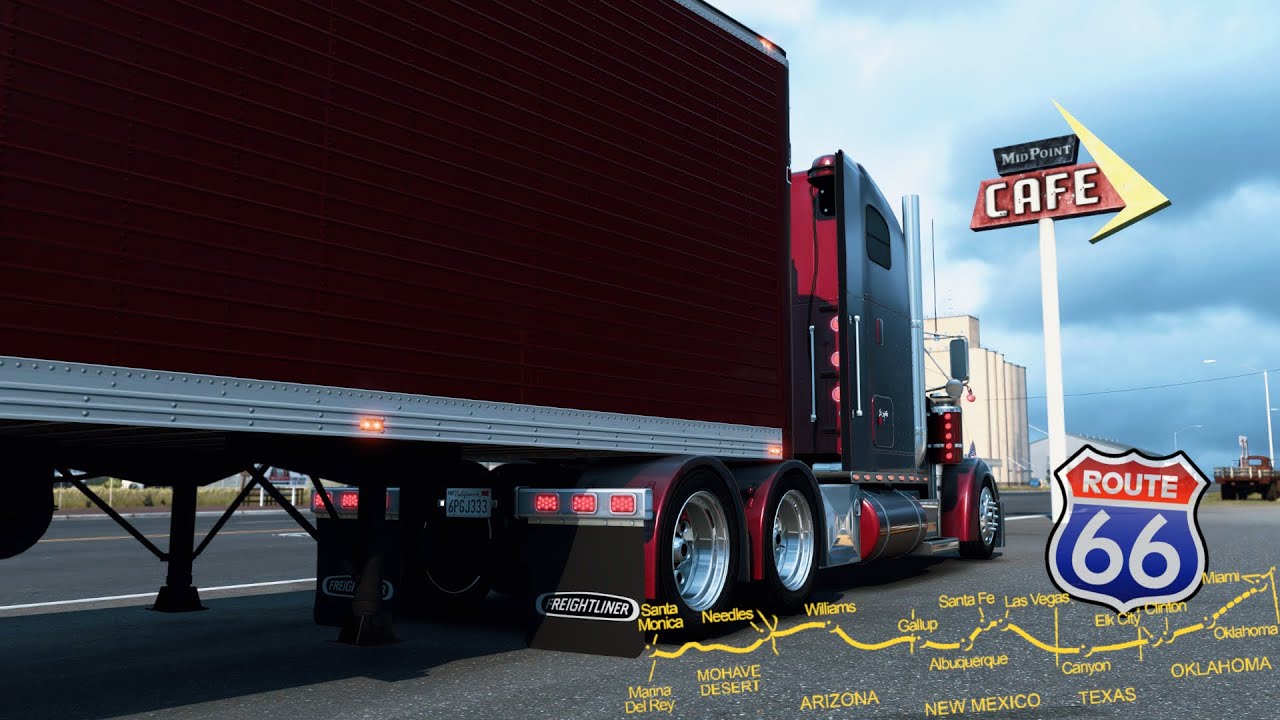 Finding every reference about Route 66 in American Truck Simulator (Part 2)