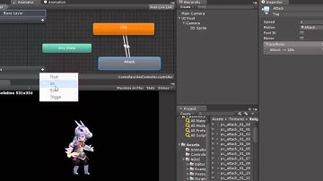Unity 2D Mecanim Sprite Animation Tutorial for NGUI #1