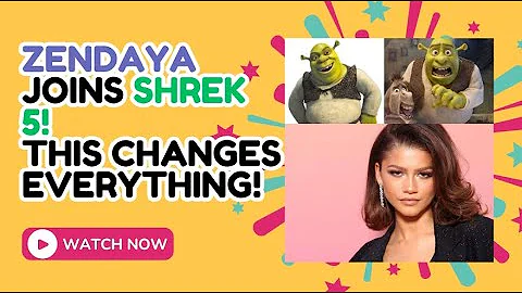 🔥 Zendaya Joins Shrek 5! This Changes Everything! 🤯