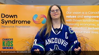 Canucks for Kids Foundation Donates $200,000 in Support of Children with Down Syndrome