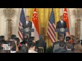 Watch full news conference with President Obama and Singapore PM Lee